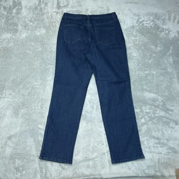 Gloria Vanderbilt Amanda Women's 14 High-Rise Slimming Jeans Tapered Leg n1238 - Picture 4 of 13